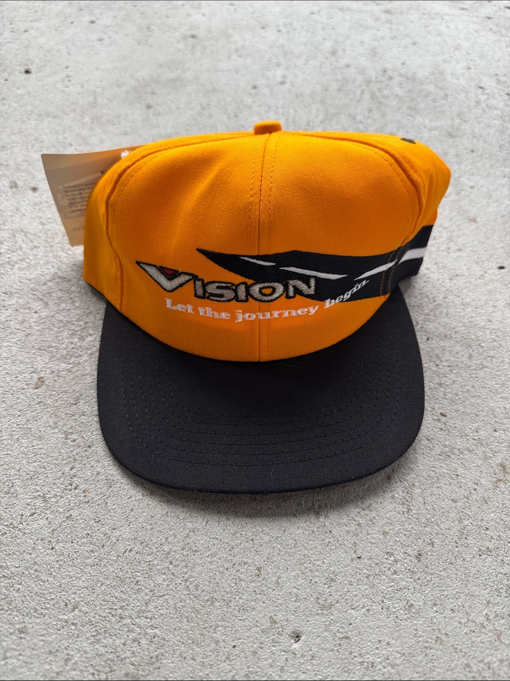 Vintage Vision Mack Truck Strapback Hat / 1990s / New